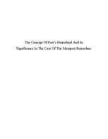 Research Papers 'The Concept of Port’s Hinterland and Its Significance in the Case of the Mainpor', 1.