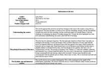 Essays 'Reader's Diary
John Green 
The Fault in Our Stars', 1.