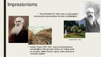 Presentations 'Modernisms glezniecībā', 8.