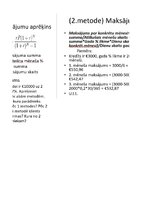 Summaries, Notes 'Finanšu teorija - kredīti', 4.