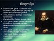 Presentations 'Galileo Galilejs', 2.