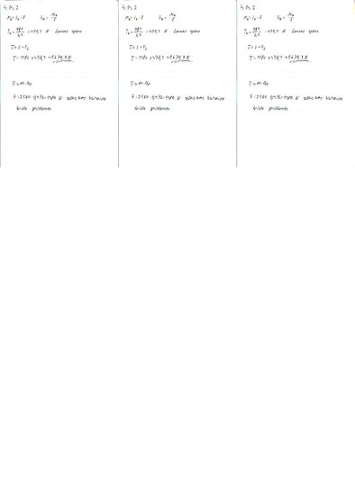 Summaries, Notes 'Fizikas uzdevumu risinājumu apkopojums. Rotācijas kustības dinamika.', 15.