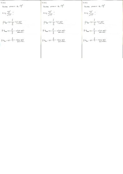 Summaries, Notes 'Fizikas uzdevumu risinājumu apkopojums. Rotācijas kustības dinamika.', 32.