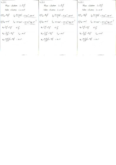 Summaries, Notes 'Fizikas uzdevumu risinājumu apkopojums. Rotācijas kustības dinamika.', 34.