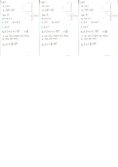 Summaries, Notes 'Fizikas uzdevumu risinājumu apkopojums. Rotācijas kustības dinamika.', 52.