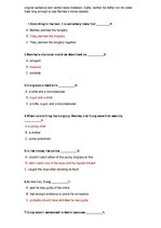 Summaries, Notes 'Read the Text and Choose the Correct Answer for Each Question', 2.