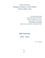 Research Papers 'Jūlijs Madernieks', 1.