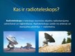 Presentations 'Radioteleskopi Latvijā', 2.