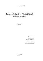 Research Papers 'Luga "Zelta zirgs"', 1.