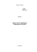 Research Papers 'Milzu putnu zirneklisTheraphosa Blondi', 1.