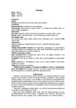 Summaries, Notes 'Dzīvnieku primitīvās formas - Aktīnijas', 5.