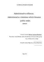 Research Papers 'Administrative Offences', 2.
