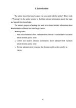 Research Papers 'Administrative Offences', 4.