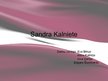 Presentations 'Sandra Kalniete', 1.