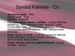 Presentations 'Sandra Kalniete', 2.
