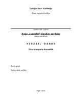 Research Papers 'Kuģa „Lancelot” izmaksu aprēķins', 1.