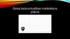 Presentations 'Gaisa balona kustības modelēšana', 8.