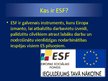 Presentations 'Eiropas Sociālais fonds', 2.