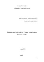 Summaries, Notes 'Rotaļiņas un pirkstiņrotaļas 1,5 – 3 gadus veciem bērniem', 1.