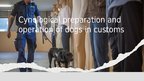 Presentations 'Cynological Preparation and Operation of Dogs in Customs', 1.