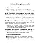 Samples 'Mūzikas mācību grāmatu analīze', 1.