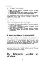 Practice Reports 'Darbs grāmatvedības birojā', 7.