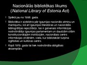 Research Papers 'Igaunijas Nacionālā bibliotēka', 24.