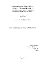 Research Papers 'Varas raksturojums un kritika politikas teorijā', 1.