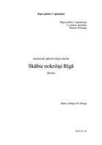 Research Papers 'Skābie lieti un nokrišņi Rīgā', 1.