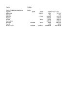 Summaries, Notes 'Grāmatvedība un finanses - pilottabula', 7.