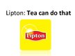 Presentations 'Lipton Tea', 11.