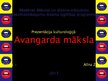 Presentations 'Avangarda māksla', 1.