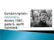 Presentations 'Gundars Ignats', 2.