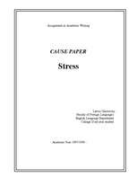 Research Papers 'Concept of Stress', 1.
