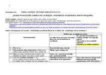 Summaries, Notes 'JAUNA PIEAUGUŠĀ DARBA VIETA MĀJĀS. VISPĀRĪGS HIGIĒNISKS RAKSTUROJUMS.', 1.