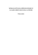 Practice Reports 'Mūzikas aktīvās klausīšanās ietekme uz  5-6 gadīgu bērnu emocionālo attīstību', 1.