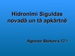 Research Papers 'Hidronīmi Siguldas novadā un tā apkārtnē', 26.