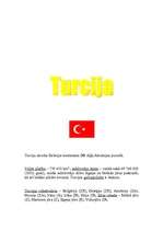 Research Papers 'Turcija - valsts raksturojums', 1.
