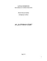 Research Papers 'AS "Latvijas Gāze"', 1.