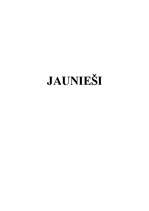 Research Papers 'Jaunieši', 1.