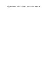 Essays 'Psihologs un radošums: kopīgais un pretrunīgais', 6.