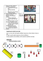 Summaries, Notes 'Sporta nodarbības konspekts pirmsskolas vecuma bērniem (3. vecuma posms)', 3.