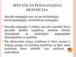Presentations 'Speciālā pedagoģija', 2.