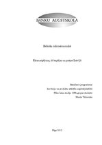 Research Papers 'Ekomarķējums, tā iespējas un prakse Latvijā', 1.
