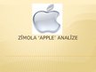 Presentations 'Zīmola "Apple" analīze', 1.