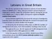 Presentations 'In Comparison - Latvia and Great Britain', 5.