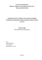 Research Papers 'Noziedzīgi iegūtu līdzekļu legalizācijas prasību ievērošanas problēmas ārpakalpo', 1.