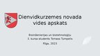 Presentations 'Dienvidkurzemes novada vides apskats', 1.