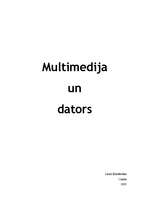 Research Papers 'Multimedia un dators', 1.