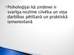 Presentations 'Psiholoģija 20.gadsimtā', 31.